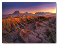 Last light on the Badlands