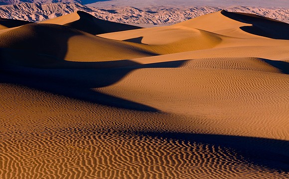 Mesquite dunes Death Valley national park
