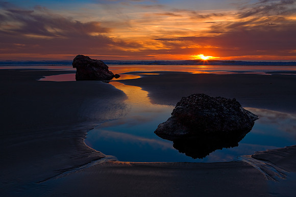 Sunset on the Pacific